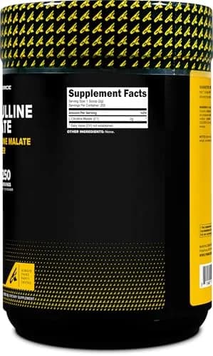 Primaforce L-Citrulline Malate Powder 500g (17.6 oz) | Vegan, Gluten-Free, Non-GMO thumbnail 4