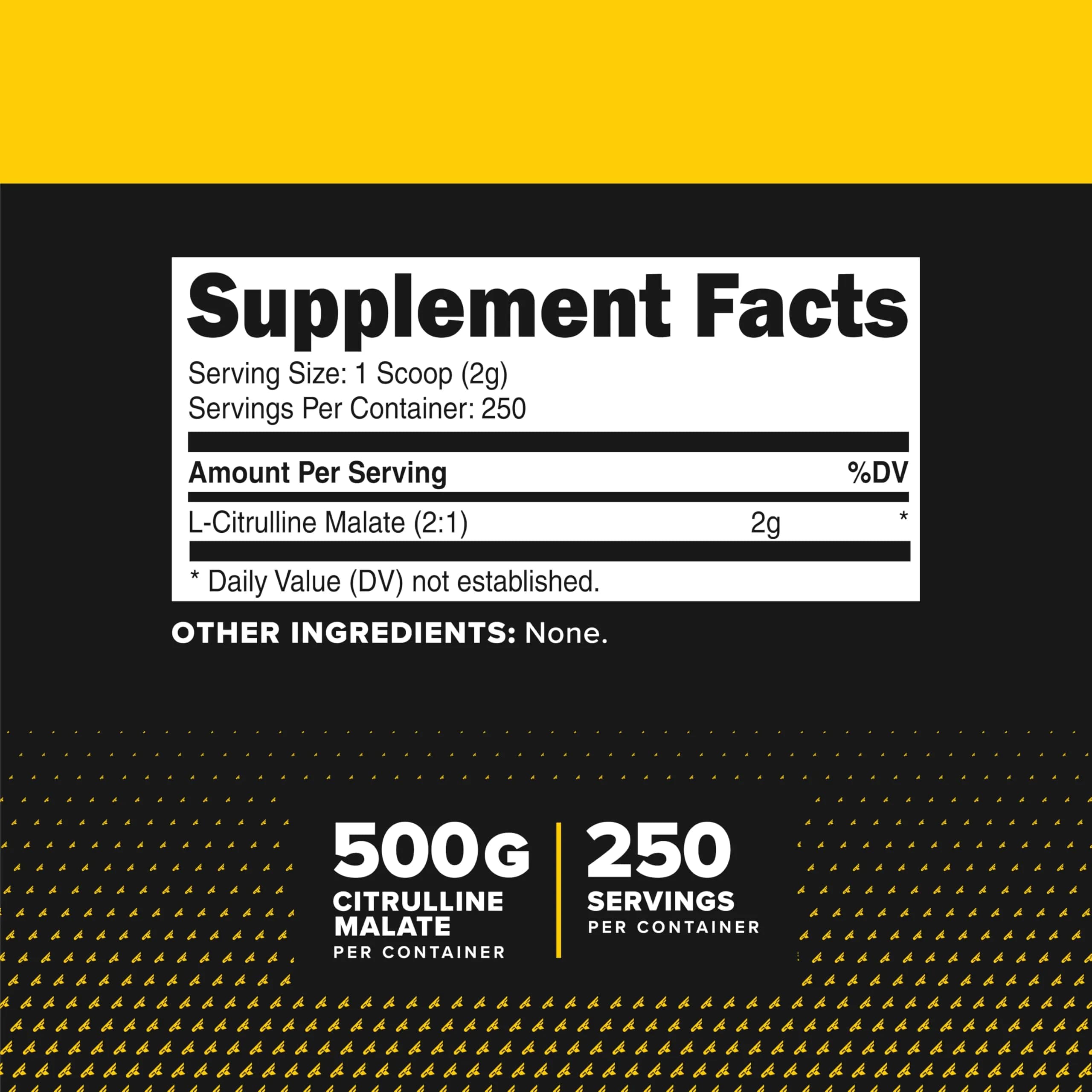 Primaforce L-Citrulline Malate Powder 500g (17.6 oz) | Vegan, Gluten-Free, Non-GMO - view 2