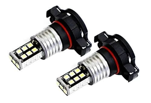 iJDMTOY White 15-SMD LED DRL Bulbs for Jeep Compass 2017-2020 (2-Pack, 6000K) thumbnail 2