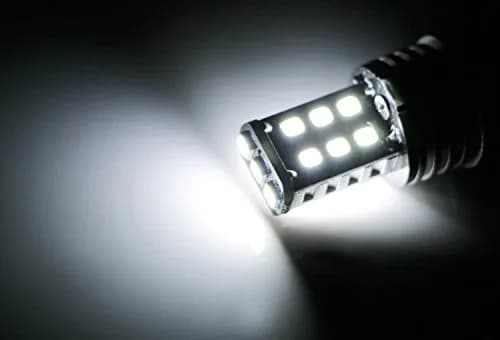 iJDMTOY White 15-SMD LED DRL Bulbs for Jeep Compass 2017-2020 (2-Pack, 6000K) thumbnail 3