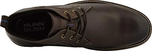 Nunn Bush Ozark Plain Toe Chukka Boot with KORE Walking Comfort Technology Brown Ch 10.5 | Casual Men’s Leather Shoes thumbnail 2