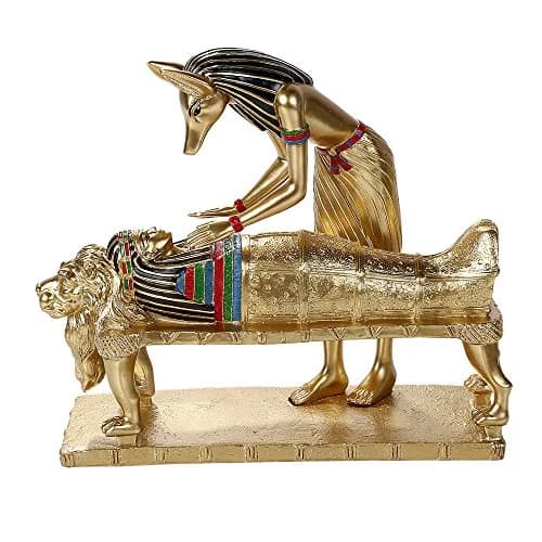 Pacific Giftware Ancient Egyptian Figurine 8.25" | Anubis God of Underworld Collectible thumbnail 1