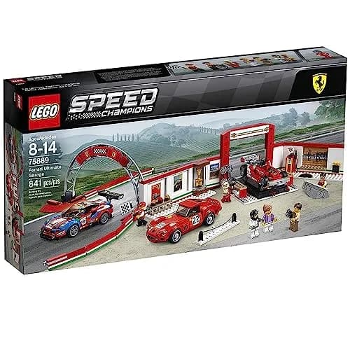 LEGO Speed Champions Ferrari Ultimate Garage 75889 Building Kit (841 Pieces) | Ferrari Car Set for Kids 8-14 thumbnail 1
