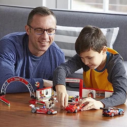 LEGO Speed Champions Ferrari Ultimate Garage 75889 Building Kit (841 Pieces) | Ferrari Car Set for Kids 8-14 thumbnail 5