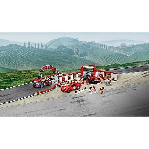 LEGO Speed Champions Ferrari Ultimate Garage 75889 Building Kit (841 Pieces) | Ferrari Car Set for Kids 8-14 thumbnail 3