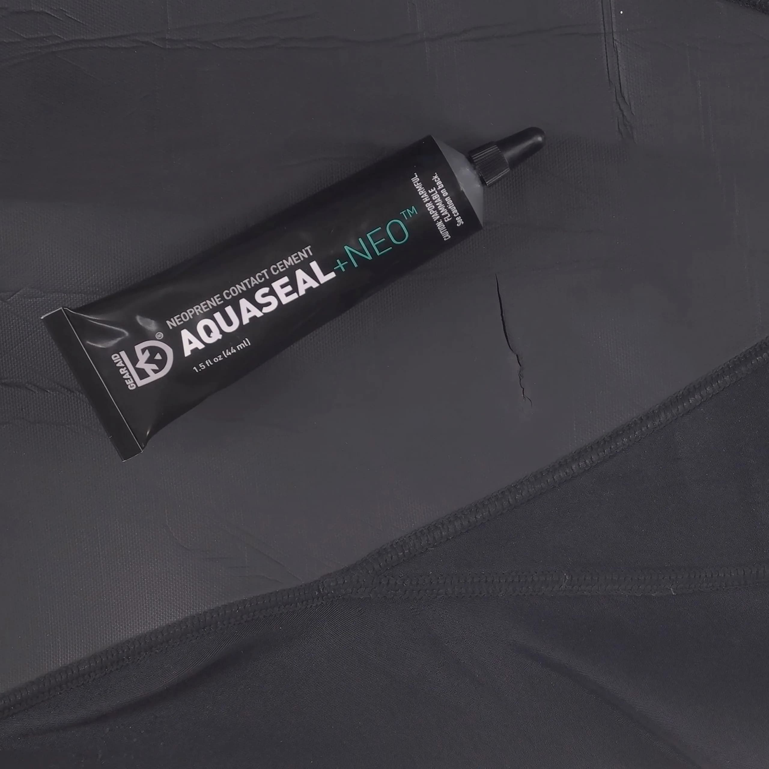 GEAR AID Aquaseal NEO Contact Cement for Neoprene and Wetsuit Repair, 44ml (1.5 fl oz) | Flexible Rubber Adhesive - view 3