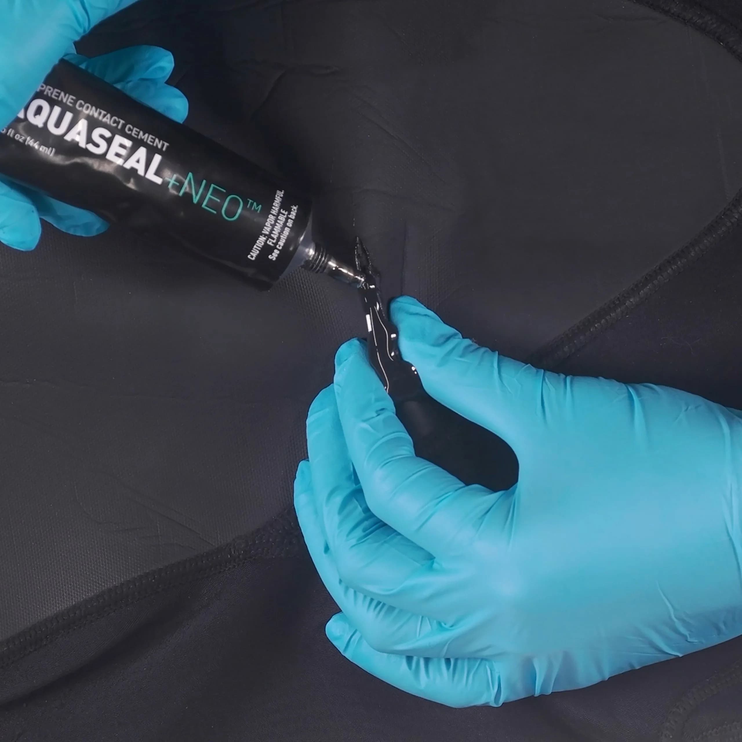 GEAR AID Aquaseal NEO Contact Cement for Neoprene and Wetsuit Repair, 44ml (1.5 fl oz) | Flexible Rubber Adhesive - view 4