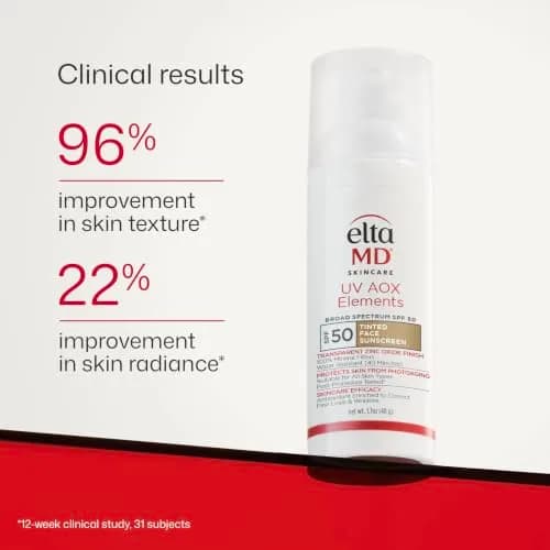 EltaMD UV AOX Elements 100% Mineral Tinted Face Sunscreen SPF 50 | Hydrates & Protects Sensitive Skin thumbnail 8