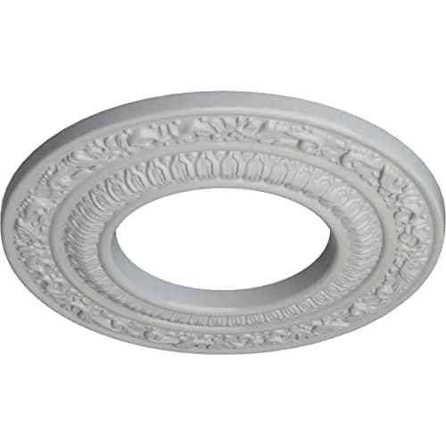 Ekena Millwork Andrea Ceiling Medallion 20.6 cm (8-1/8 in) Diameter | Intricately Carved Urethane for Easy Installation thumbnail 2