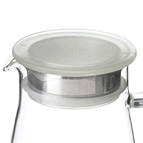 FORLIFE Flask Glass Tea Jug Pitcher 64 oz | Borosilicate & Stainless Steel Filter thumbnail 6