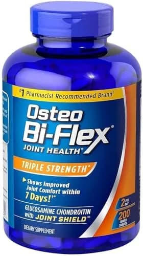 Osteo Bi-Flex Triple Strength Glucosamine Chondroitin Supplement 200 Count Tablets | Supports Joint Health thumbnail 1