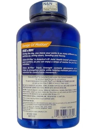 Osteo Bi-Flex Triple Strength Glucosamine Chondroitin Supplement 200 Count Tablets | Supports Joint Health thumbnail 2