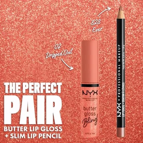 NYX PROFESSIONAL MAKEUP Slim Lip Pencil, Ever Shade | Creamy, Long-Lasting Lip Liner (0.88cm x 12.7cm x 0.71cm) thumbnail 9