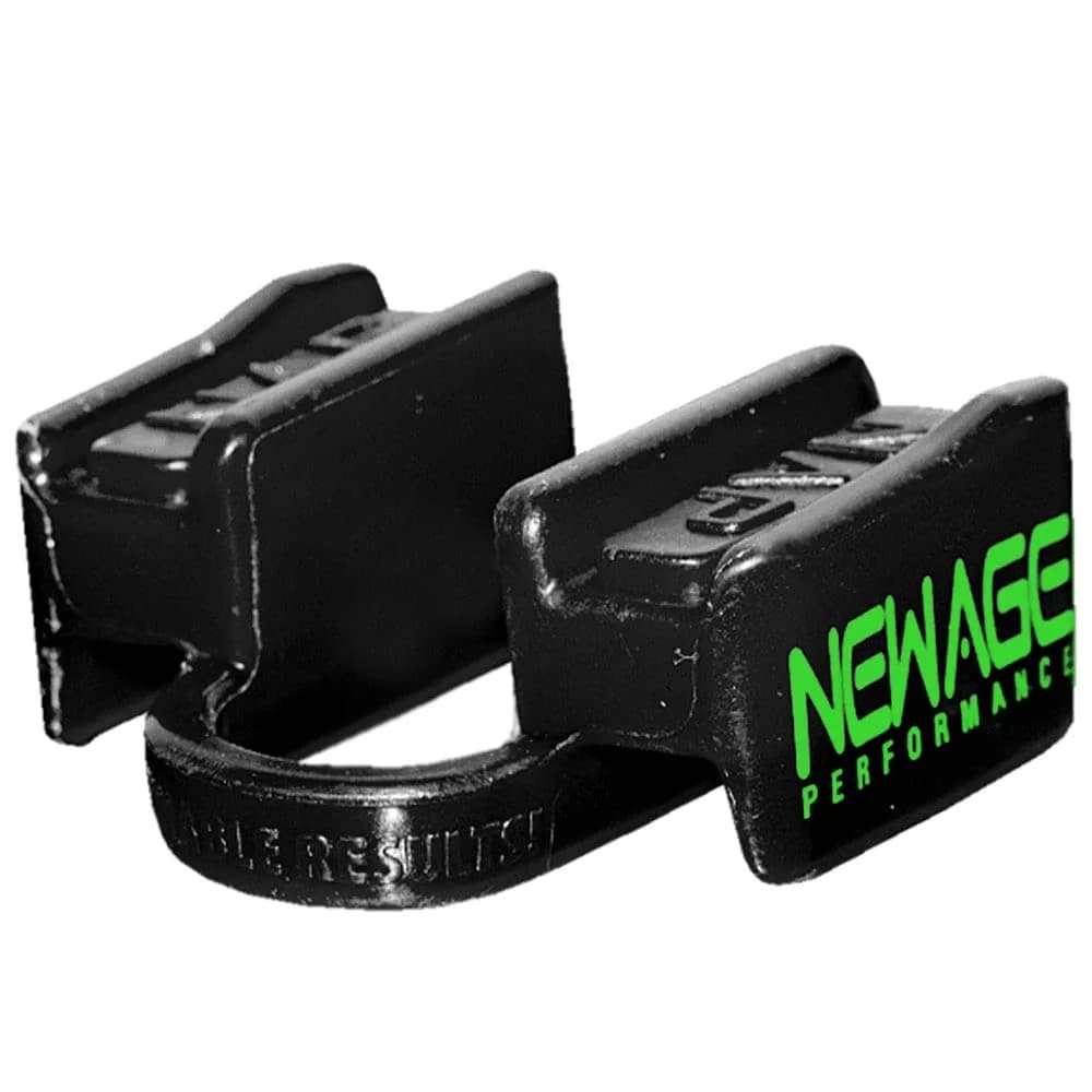 New Age Performance 6DS Weightlifting Mouthpiece | Heavy Lifting Jaw Stabilizer for Strength & Reps