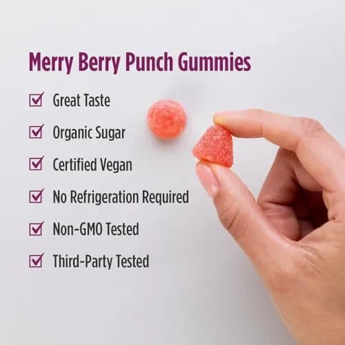 Nordic Naturals Kids Nordic Flora Probiotic Gummies, 60 Count | 1.5B CFU & Prebiotic Fiber for Digestive Balance thumbnail 4