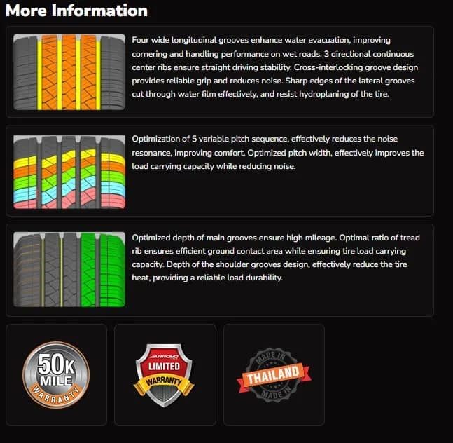Arroyo Eco Pro H/T P265/60R18 114V All Season Passenger Tire | Eco-Friendly, All-Weather Performance thumbnail 4