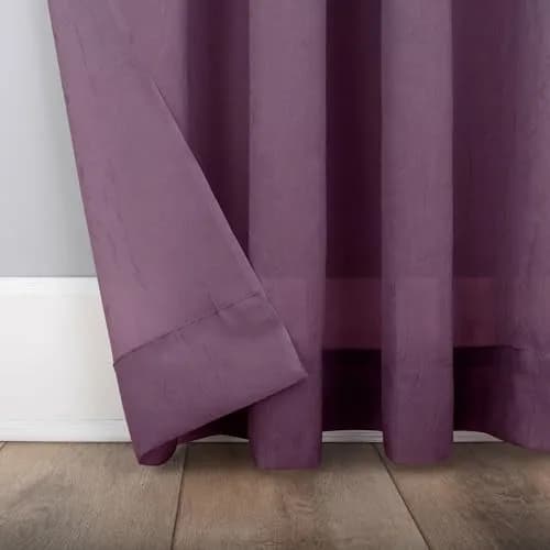 No. 918 Erica Crushed Sheer Voile Curtain Panel 51" x 95" | Elegant Sheer Privacy Layer thumbnail 4