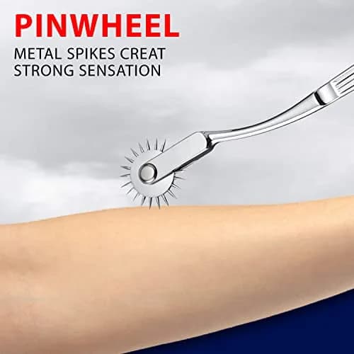 SurgicalOnline 7-Piece Neurological Reflex Hammer & Diagnostic Kit | Stainless Steel & Aluminum Alloy thumbnail 5