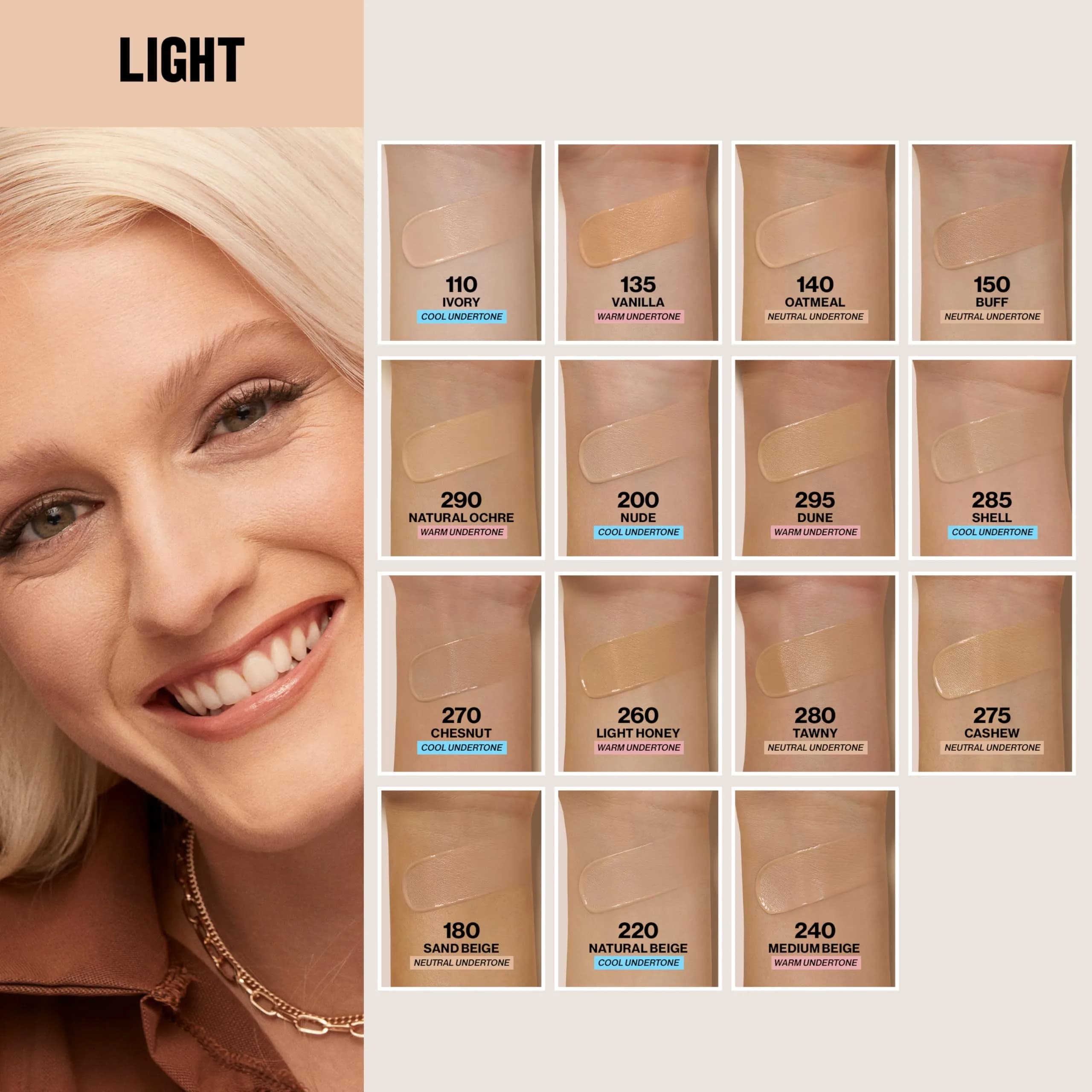 Revlon ColorStay Longwear Makeup for Combination/Oily Skin, 260 Light Honey, 29.57 ml (1 fl oz) | 24-Hour Matte Finish - view 7