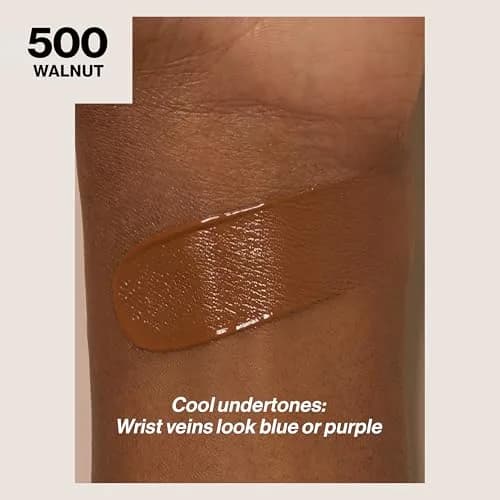 Revlon Colorstay Longwear Makeup for Combination/Oily Skin, 500 Walnut, 29.57 ml (1 fl oz) | 24-Hour Matte Finish with SPF 15 thumbnail 2