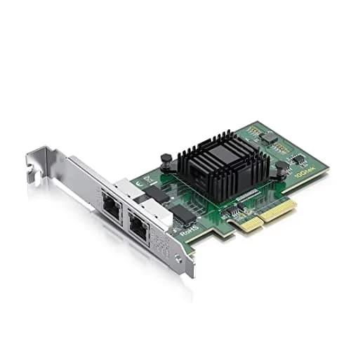 10Gtek Gigabit Ethernet Network Card I350-GE-2T-X4 Dual RJ45 Ports 1Gbps PCIe 2.0 X4 | Intel I350AM2 Controller thumbnail 7