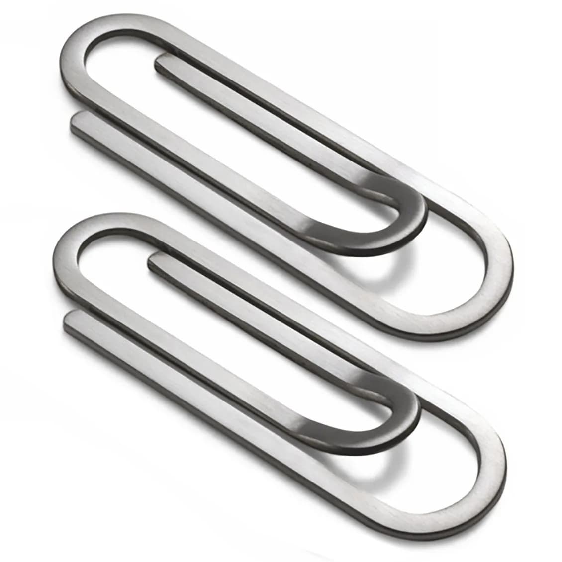 CKLT Money Clip Stainless Steel | Compact, Durable & Multi-Functional (70-120 chars) — Paper Clip