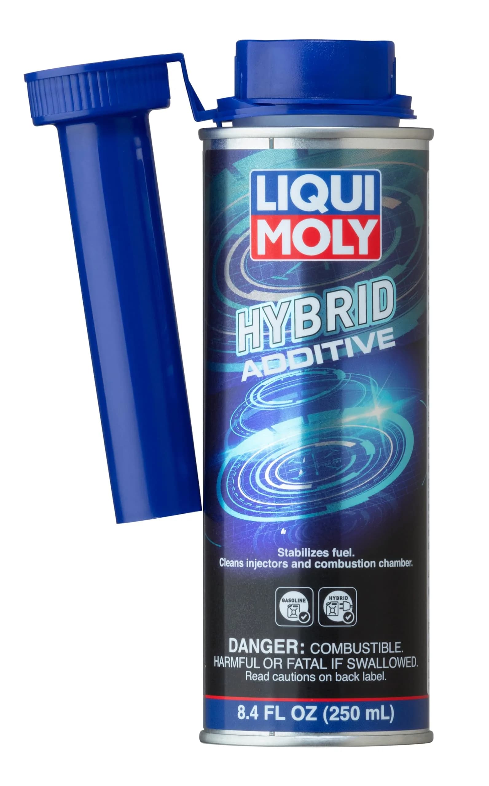Liqui Moly Hybrid Additive 250ml (8.4 Fl Oz) | Cleans Deposits & Protects Against Corrosion — No Color