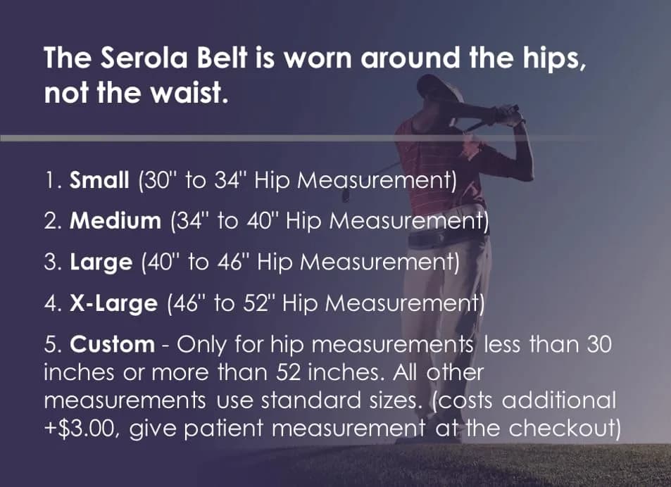 Serola Sacroiliac Belt Small (30-34 inch waist) for SI Joint Dysfunction, Sciatica, Pelvic & Hip Pain Support | Non-Slip Breathable Brace thumbnail 6