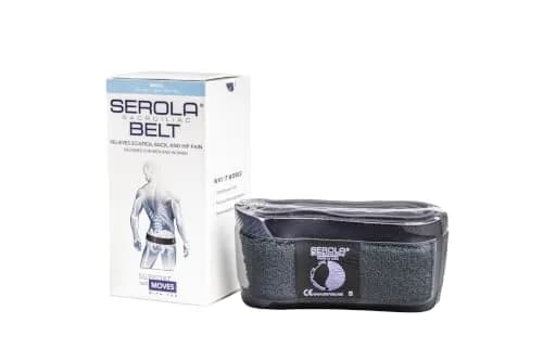 Serola Sacroiliac Belt Small (30-34 inch waist) for SI Joint Dysfunction, Sciatica, Pelvic & Hip Pain Support | Non-Slip Breathable Brace - main product image