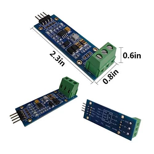 DSD TECH SH-U12 RS485 to TTL 5V Board with MAX13487 Chip for Raspberry Pi Arduino and Other MCU thumbnail 3
