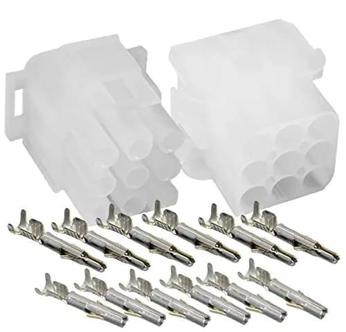 Molex 9 Pin Wire Connector Set 14-20 AWG | 2.13mm D, Locking, MLX thumbnail 1