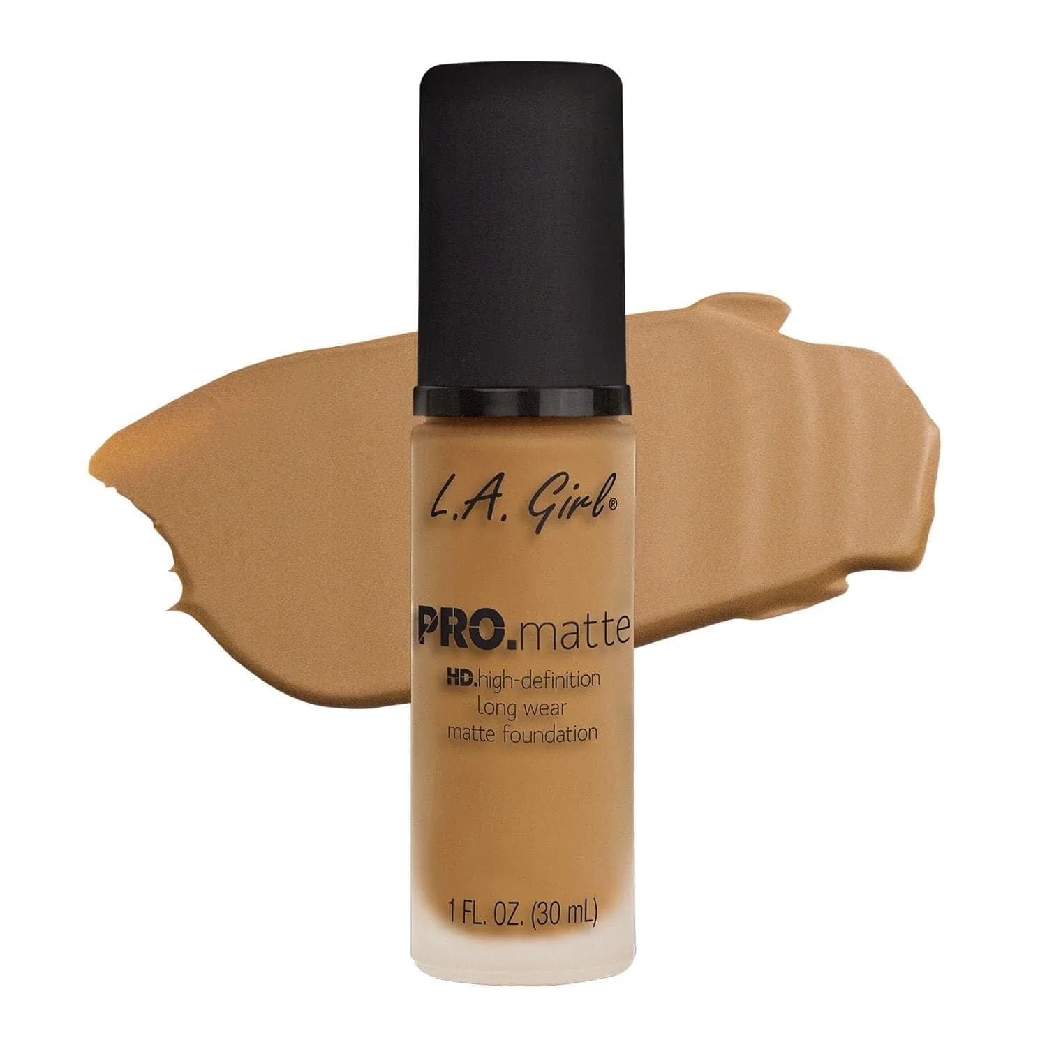 L.A. Girl PRO.Matte Foundation, Sand (30 ml / 1.01 fl oz) | Matte Finish for Flawless Skin - main product image