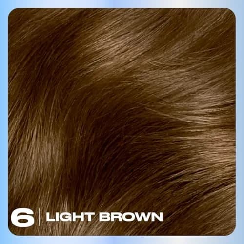 Clairol Nice'n Easy Permanent Hair Dye 6 Light Brown | Single Pack thumbnail 3