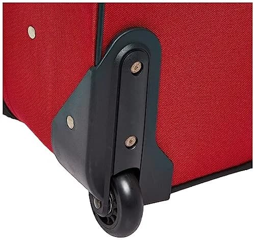 American Tourister Fieldbrook XLT Softside Luggage Set 3-Piece | Lightweight Polyester, Red/Black thumbnail 4