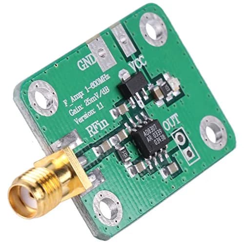Walfront RF Signal Power Meter Logarithmic Detector -74dBm to 18dBm | 1MHz-600MHz Frequency Range thumbnail 5