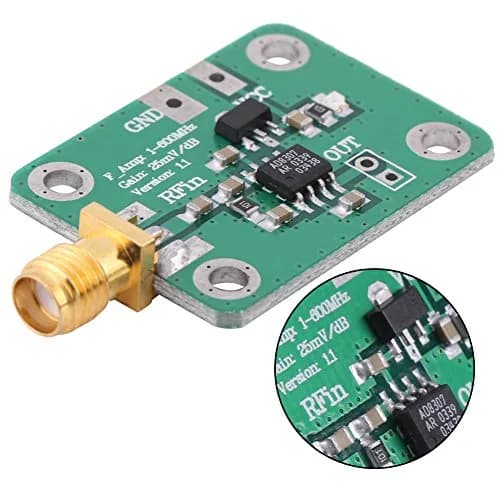 Walfront RF Signal Power Meter Logarithmic Detector -74dBm to 18dBm | 1MHz-600MHz Frequency Range thumbnail 8