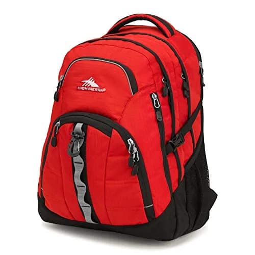 High Sierra Access 2.0 Laptop Backpack Crimson/Black 26.5L (0.989 kg) | Padded Laptop & Tablet Sleeves thumbnail 1