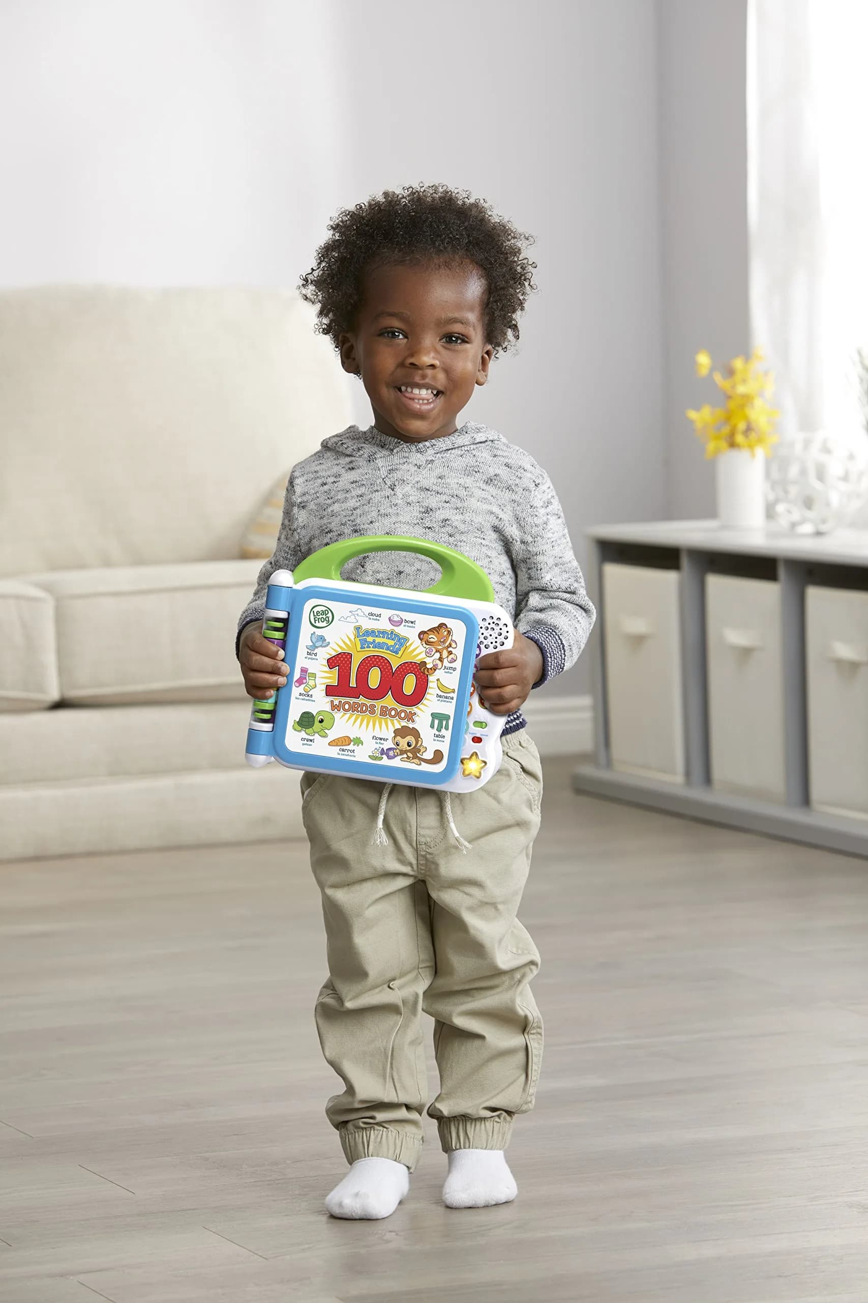 LeapFrog Learning Friends 100 Words Book | Bilingual English Spanish Educational Toy for Toddlers 18+ Months - view 5