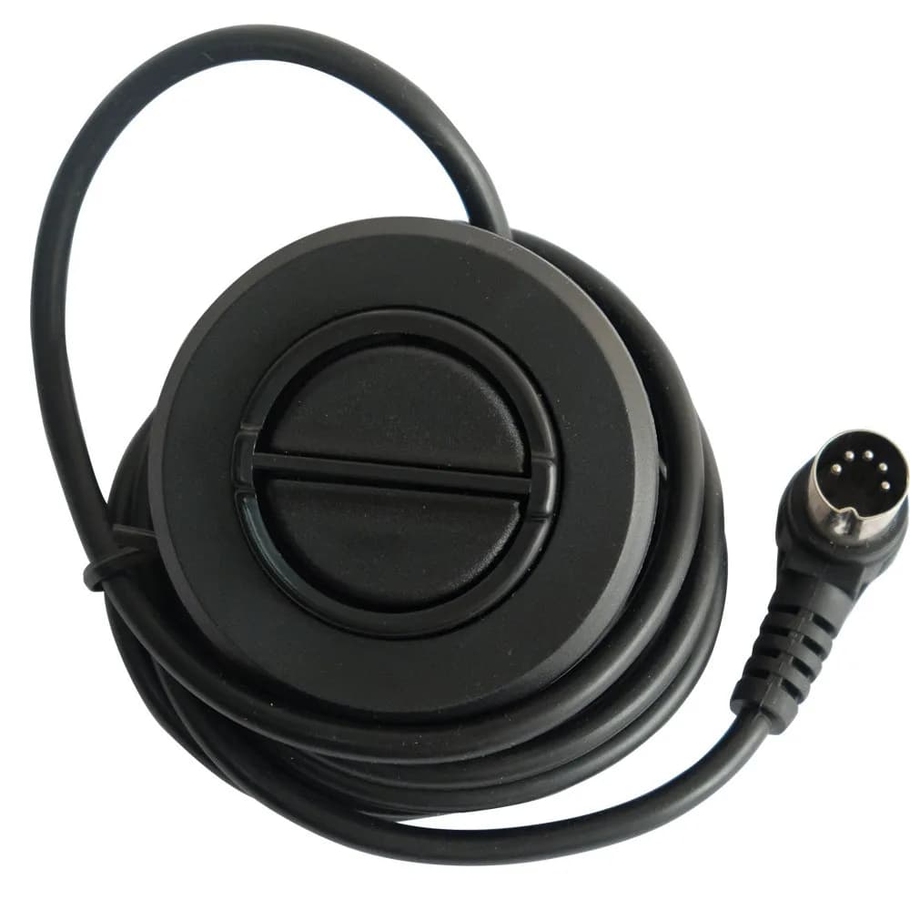 Fromann 2-Button 5-Pin Round Recliner Hand Control Switch 13.7cm (5.4in) | Easy Fix for Power Lift Chairs — Black