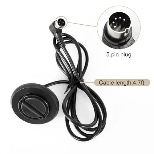 Fromann 2-Button 5-Pin Round Recliner Hand Control Switch 13.7cm (5.4in) | Easy Fix for Power Lift Chairs thumbnail 5
