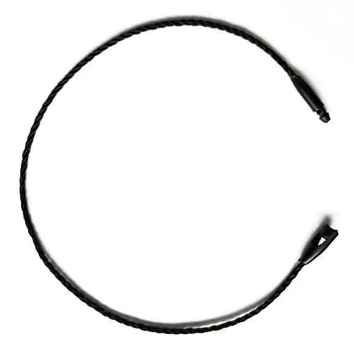 LGEGE 500 pcs 7.5-inch Black Hang Tag Nylon String Snap Lock Pin Loop Fasteners Hook Ties | Durable Nylon Material, 7.5-inch Length, Bulk Pack thumbnail 4
