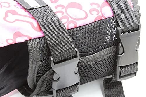 SNIK-S Dog Life Jacket Preserver with Reflective Stripes & Adjustable Belt | Water Safety Gear for Short Nose Dogs thumbnail 3