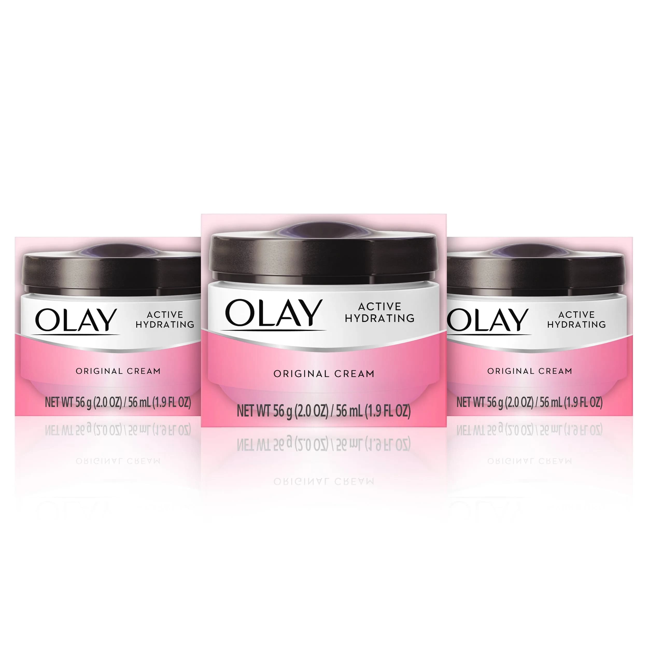 Olay Active Hydrating Cream Face Moisturizer 57ml (1.9 Fl Oz) | Hydrates Dry Skin for 48 Hours - main product image
