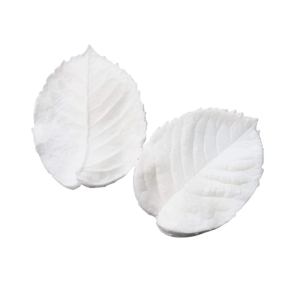KALAIEN Leaf Petal Veiner Gum Paste Mold 2.5" | Food-Grade Silicone for Cake & Chocolate Decor — Rose Petal