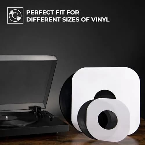 Big Fudge 12" Vinyl Record Inner Sleeves 50 Pack | Heavyweight Acid-Free Paper LP Covers (30.5cm x 30.5cm) thumbnail 4