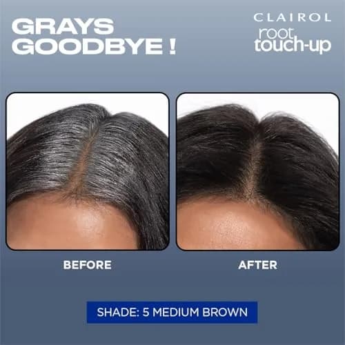 Clairol Root Touch Up Permanent Hair Dye 6.5G Lightest Golden Brown 1.1 Fl Oz (33ml) | 100% Gray Coverage thumbnail 5