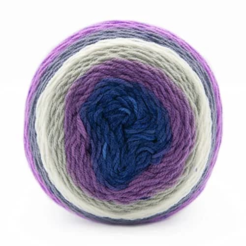 Lion Brand Yarn Mandala Baby Yarn Magic Moon 5.3 oz (150 g) | CYC #3 Light Acrylic Skein thumbnail 7