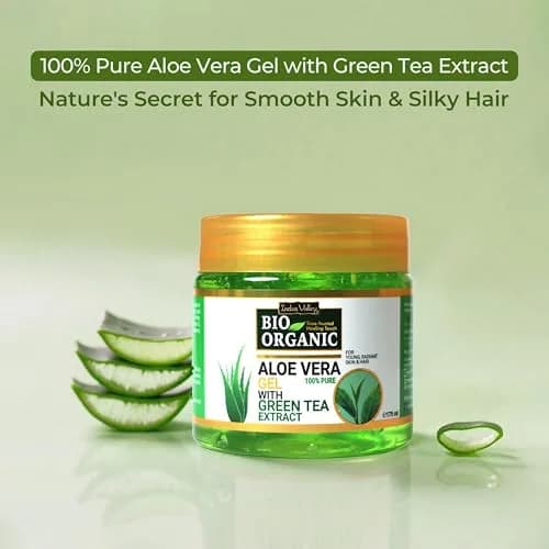 INDUS VALLEY Neem Leaf Powder & Aloe Vera Gel Combo Pack 100g Powder + 175ml Gel | Natural, Organic & Pure thumbnail 5