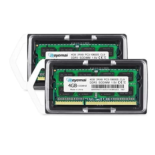 D DUOMEIQI 8GB DDR3 1333MHz SODIMM RAM Kit (2x4GB, 1.5V) | Upgrades MacBook Pro, iMac, Mac mini thumbnail 6