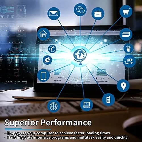 D DUOMEIQI DDR3 1333MHz 8GB Kit (2x4GB) SODIMM RAM | Accelerate Laptop Performance thumbnail 2